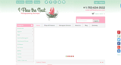 Desktop Screenshot of iflewthenest.com